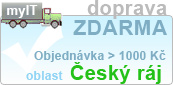 Doprava ZDARMA při objednávce větší jak 1000,- Kč pro oblast Český ráj!