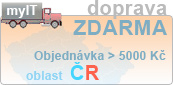 Doprava ZDARMA při objednávce větší jak 5000,- Kč pro ČR!
